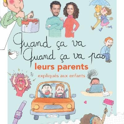 Tomy reçoit un livre "Quand ça va, quand ça va pas"