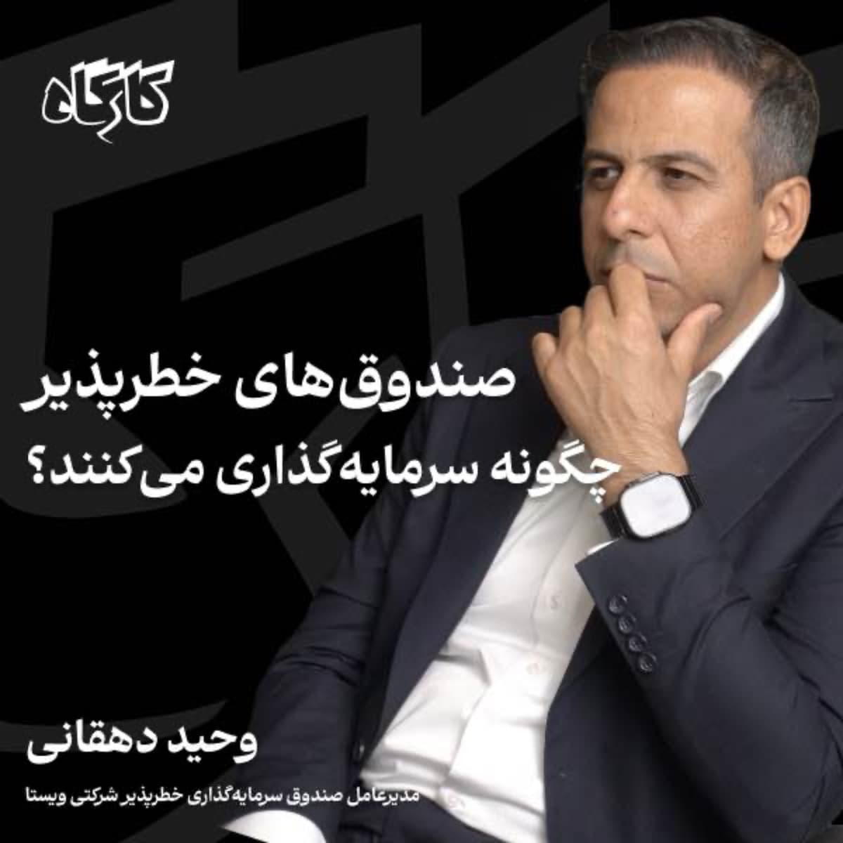 صندوقهای خطرپذیر چگونه سرمایهگذاری میکنند؟ وحید دهقانی | مدیرعامل صندوق ویستا