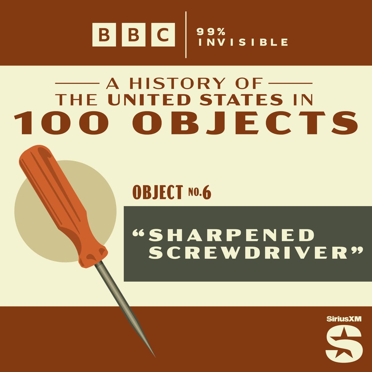 100 Objects #6: "Sharpened Screwdriver"
