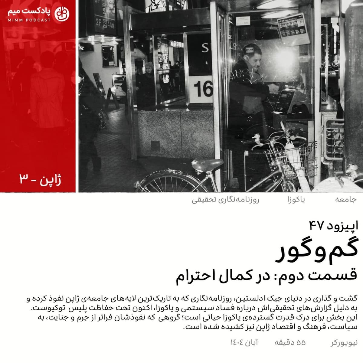 ژاپن ۳: گم و گور (قسمت دوم)
