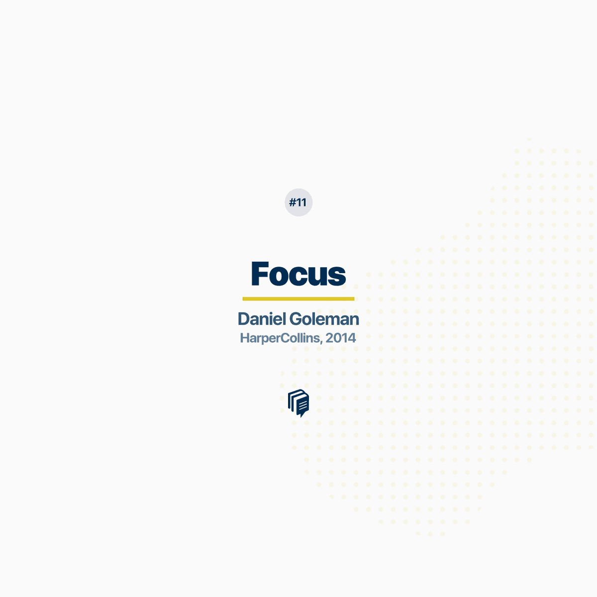 1-11: Focus (خلاصه‌ی کتاب تمرکز)