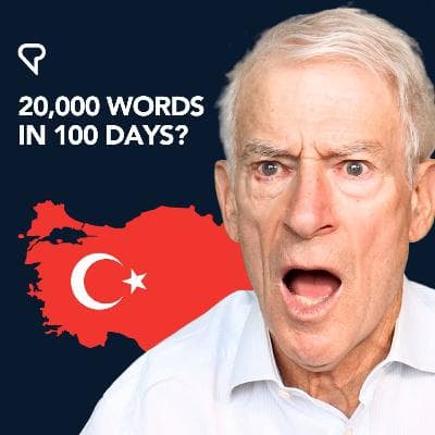 Challenging myself to learn 20,000 words before my trip to Turkey