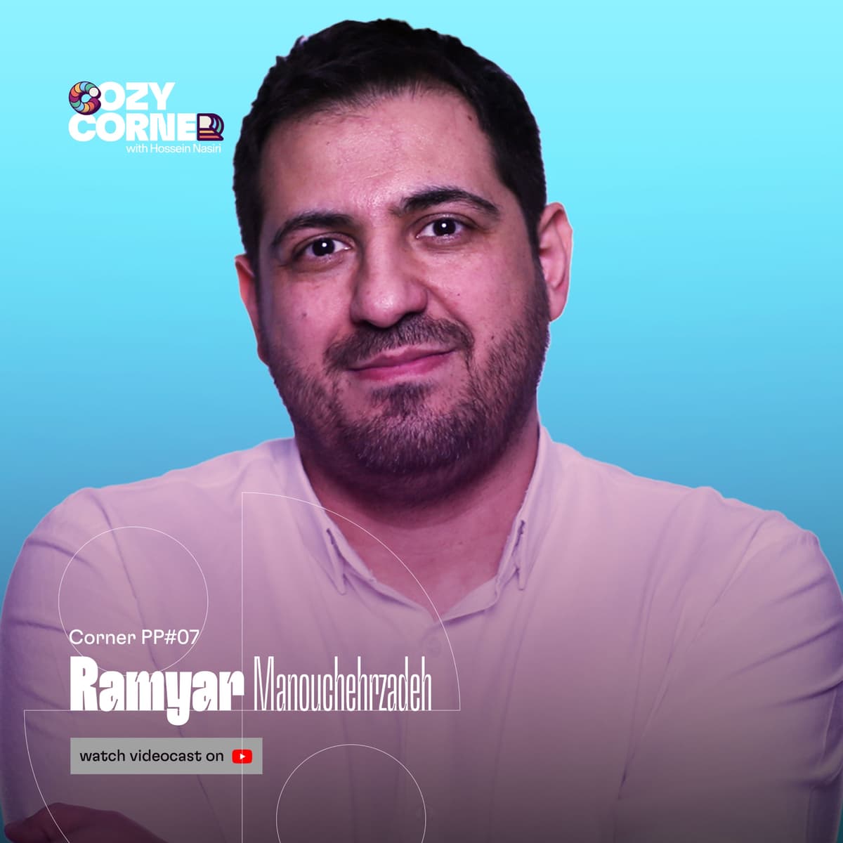 Corner PP07: Ramyar Manouchehrzadeh | رامیار منوچهرزاده | پادکست رادیونیست، ویکی‌پز و رادیوکامرس | ضبط شده در بهمن ۱۴۰۴