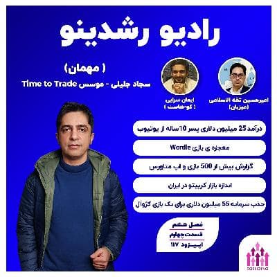 6-4: روباتی که به هندیا فروختیم (سجاد جلیلی - موسس Time to Trade)