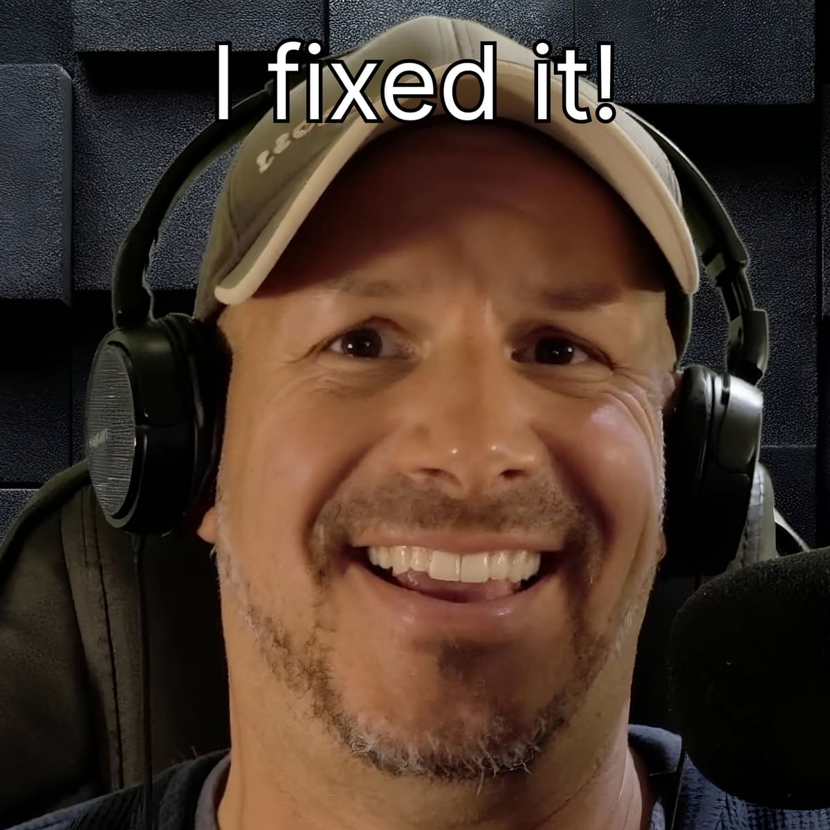 This podcast is now fixed. Kinda…