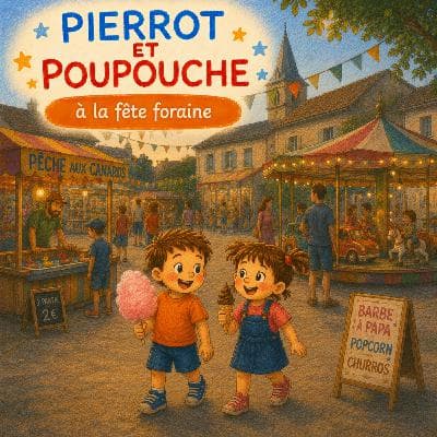 Pierrot et Poupouche à la fête foraine