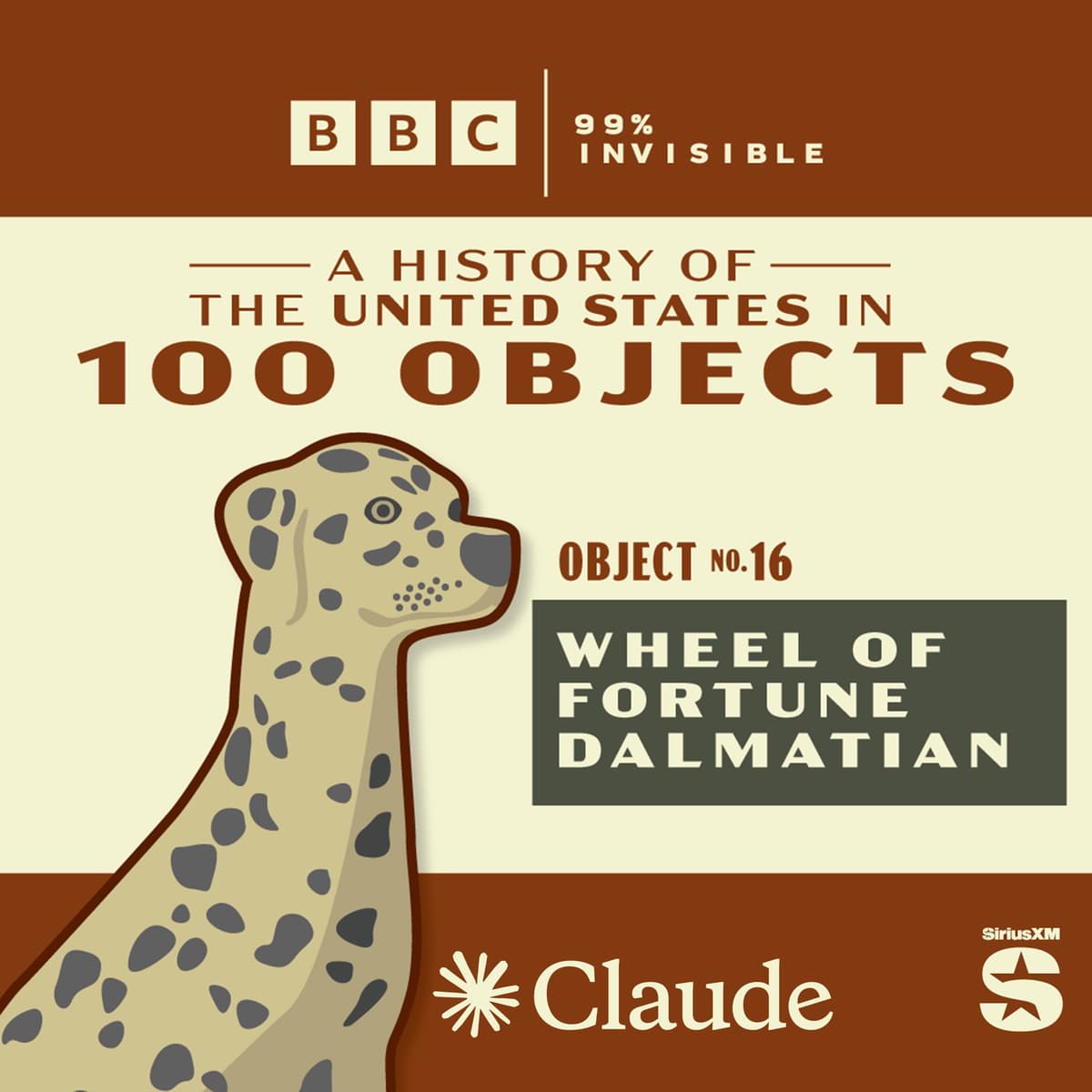 100 Objects #16: Wheel of Fortune Dalmatian